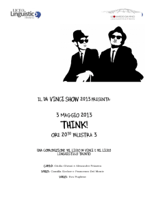 Da Vinci Show a.s. 2012 – 2013