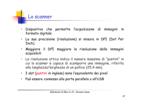 Lezione 17 - Dipartimento di Informatica