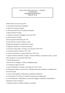 PROG_4 D Storia - Liceo Scientifico "A.Romita"