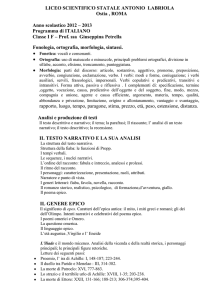 LICEO SCIENTIFICO STATALE Antonio Labriola