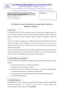 movicol-onligol - Centro di Riferimento Oncologico di Aviano