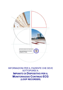 loop recorder - Ospedali riuniti di Trieste