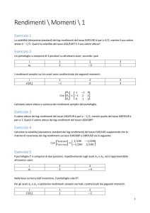 Rendimenti \ Momenti \ 1