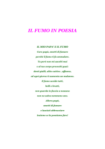 IL FUMO IN POESIA
