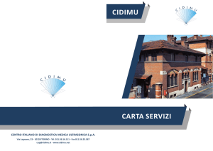 CARTA SERVIZI CIDIMU