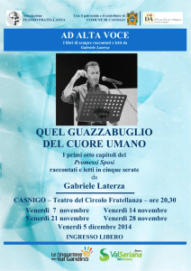 Ad alta voce Promessi Sposi MANIFESTO
