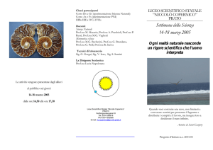 Settimana della scienza 2004/05