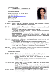 di CARMELINDA PASQUALETTO