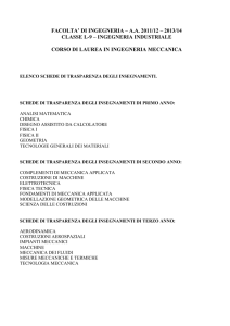 Meccanica L - 2011 - UNIPA
