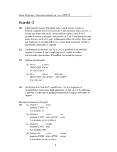 Esercizi -2