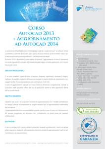 Corso Autocad 2013 + Aggiornamento ad Autocad 2014
