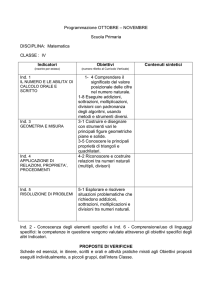 classe quarta - ISTITUTO COMPRENSIVO VERGANTE