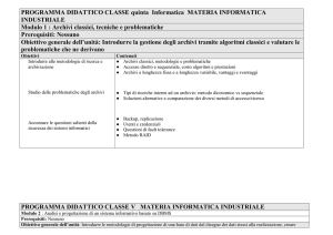 PROGRAMMA DIDATTICO CLASSE quinta Informatica MATERIA