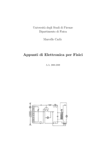 Appunti di Elettronica per Fisici