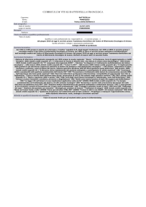 Curriculum vitae Francesca Battistella [pdf
