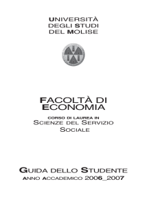 scienze servizio sociale