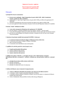 Ragioneria Generale e Applicata Tema d`esame del 13 gennaio