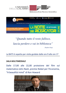 “Quando tutto il resto fallisce, lascia perdere e vai in biblioteca”