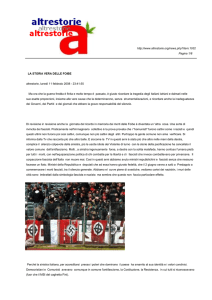 la storia vera delle foibe