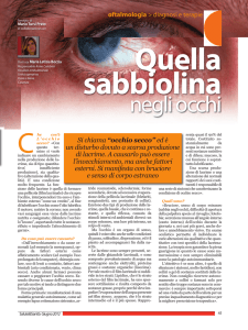 Occhio secco