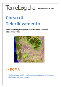 Corso di Telerilevamento