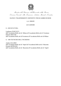 A.A. 2008/09 - Accademie (documento formato )