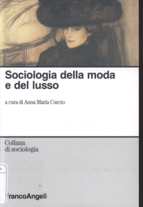 Sociologia della moda e del lusso