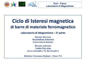 Il magnetismo - Liceo Da Procida