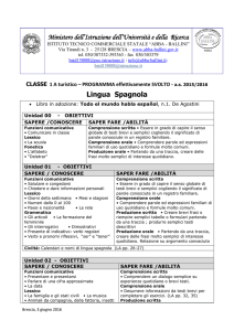Lingua Spagnola - Itcs Abba Ballini