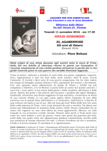 Io Agamennone. - comune di firenze