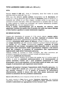TITO LUCREZIO CARO (100 a.C.