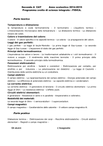 FISICA 2^A CAT - IIS Vignarelli Sanluri