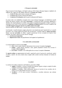 età feudale - tecnologia e didattica