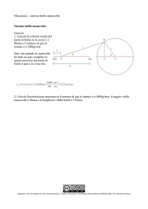 Meccanica – sistema biella-manovella Sistema biella
