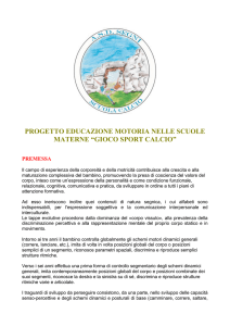 progetto educazione motoria - istituto comprensivo segni