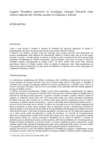 Leggere Proudhon attraverso la sociologia. Georges