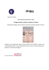 Il Cagnan.Satira ,società e costume a Treviso