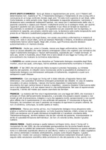 STATI UNITI D`AMERICA - Sono gli States a regolamentare per