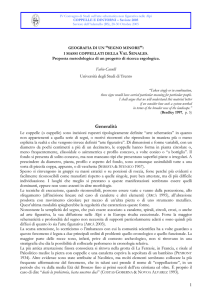 “segno minore”: i massi coppellati della Val Senales