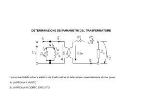 determinazione dei parametri del trasformatore - Digilander