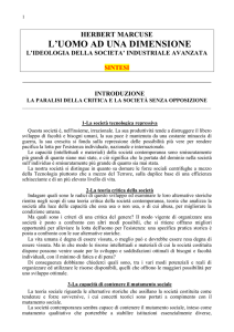 HERBERT MARCUSE - L`UOMO AD UNA DIMENSIONE – l