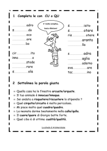 cu o qu? - Arisi Maria Luisa