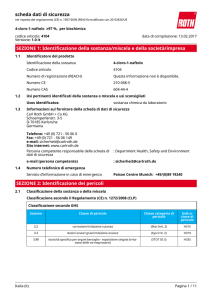 Scheda Dati di Sicurezza: 4-cloro-1-naftolo