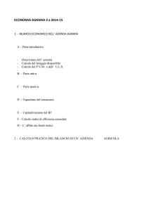 economia agraria - iis castelnovo ne` monti