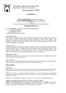 Dipartimento di Scienze della Formazione