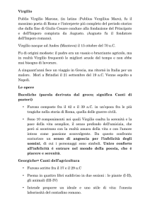 Virgilio Publio Virgilio Marone, (in latino :Publius Vergilius Maro), fu