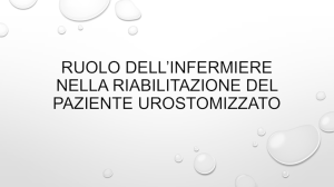 ruolo dell`infermiere nella riabilitazione del paziente urostomizzato
