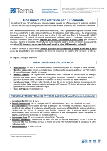 Una nuova rete elettrica per il Piemonte