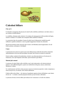 Calcolosi biliare