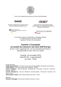19-nov10 DAAD OEAD - Dipartimenti